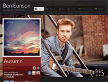 Tablet Screenshot of beneunson.com